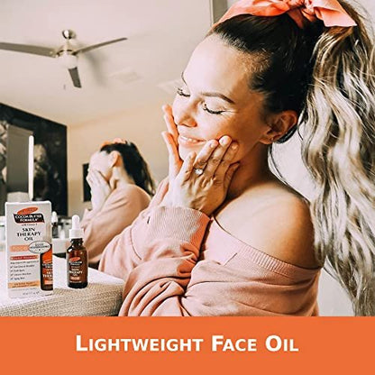 Palmer's Cocoa Butter Face Oil & Facial Cleanser Oil Bundle with Vitamin E & Rosehip Fragrance - 2-Piece Skin Care Set Avelisse