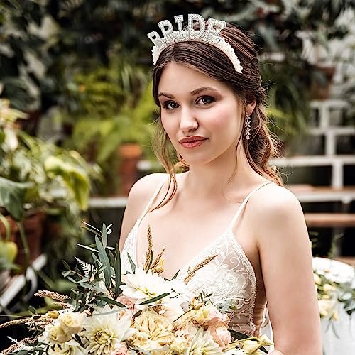Pearl Bride Headband – Elegant Wedding Hairband for Women, One Size Fits All Avelisse