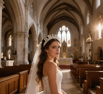 Pearl Bride Headband – Elegant Wedding Hairband for Women, One Size Fits All Avelisse