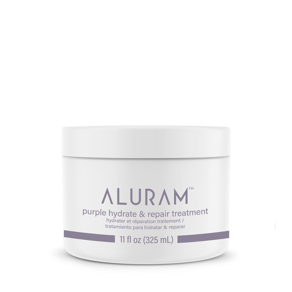 ALURAM Purple Hydrate & Repair Hair Treatment - Intense Moisture Infusion for Silver & Color Treated Hair, 11 Fl Oz Avelisse