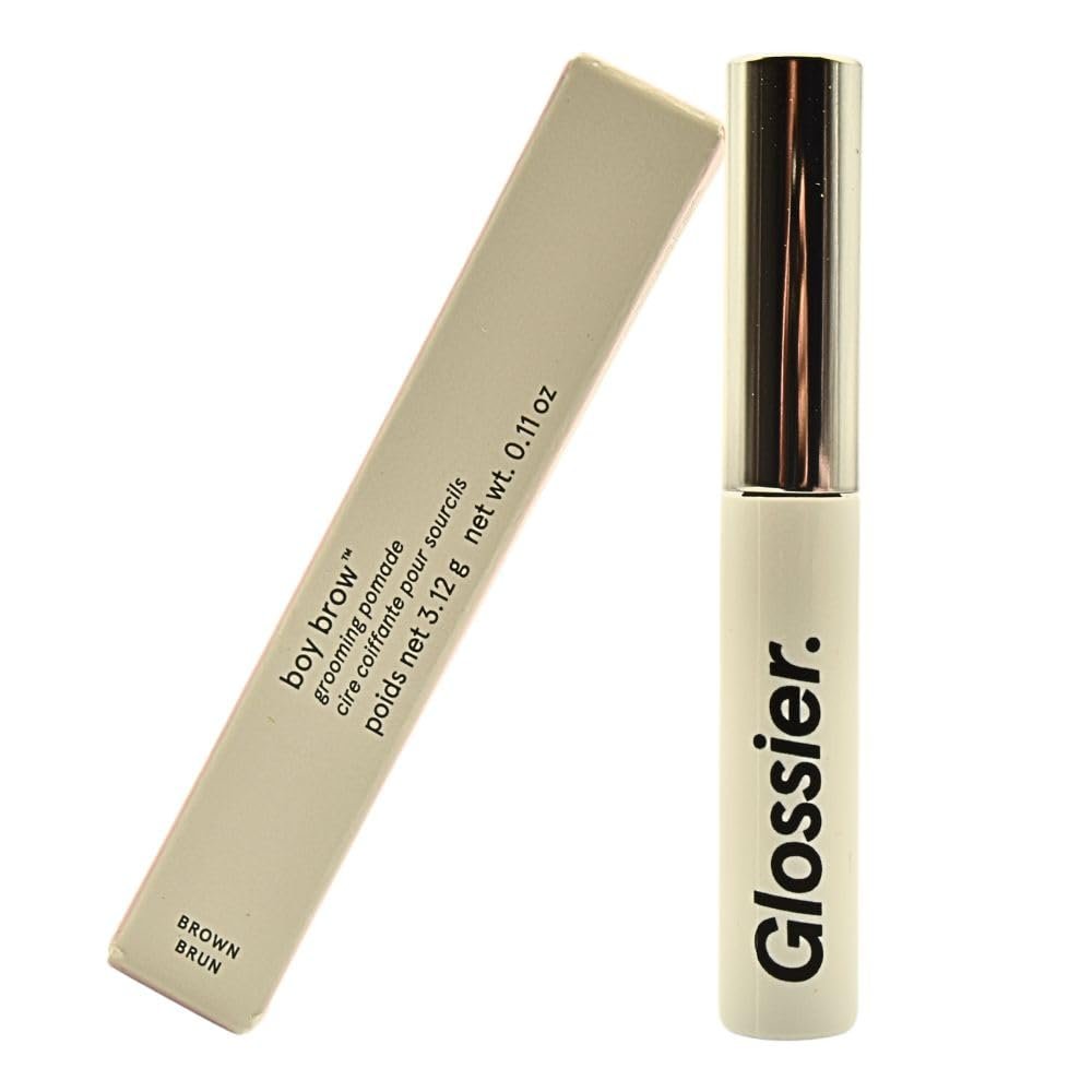 Glossier Boy Brow Volumizing Eyebrow Gel-Pomade - Brown (Medium-Dark Brown) Avelisse