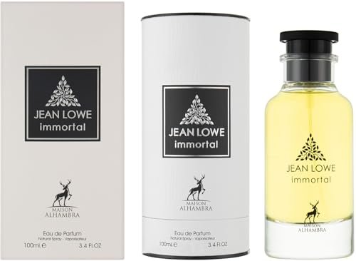 Jean Lowe Immortel Eau de Parfum for Men by Maison Alhambra - 3.4 oz EDP Spray Avelisse