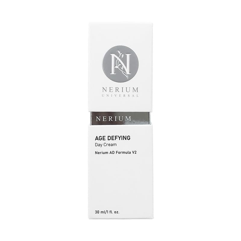 Nerium Day Face Cream | Clean Beauty Hydrating Peptide & Jojoba Oil Face Moisturizer with Elastin, Rice Bran & Olive Oil | Firming, Brightening & Nourishing Daily Skincare | 30 ml Avelisse