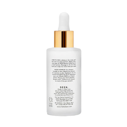 SEEN Restore Scalp Serum, Fragrance-Free - Clinically Proven Hydrating Serum for Healthy Scalp, Safe for Sensitive & Eczema-Prone Skin, 2 Fl Oz Avelisse