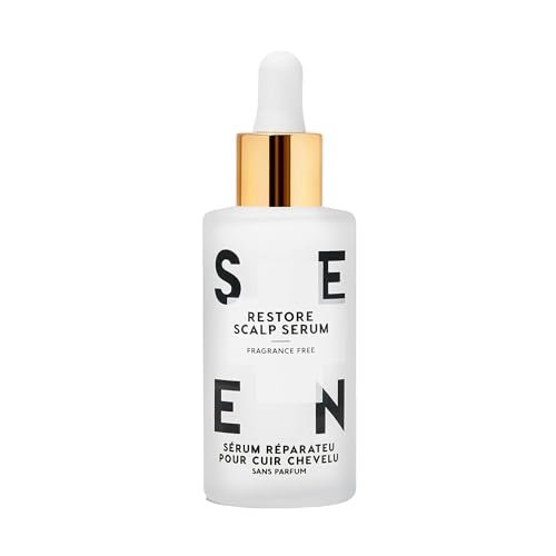 SEEN Restore Scalp Serum, Fragrance-Free - Clinically Proven Hydrating Serum for Healthy Scalp, Safe for Sensitive & Eczema-Prone Skin, 2 Fl Oz Avelisse