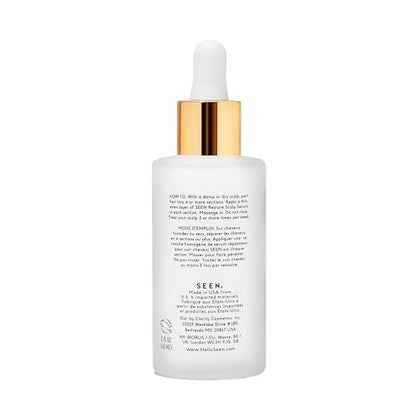 SEEN Restore Scalp Serum, Fragrance-Free - Clinically Proven Hydrating Serum for Healthy Scalp, Safe for Sensitive & Eczema-Prone Skin, 2 Fl Oz Avelisse
