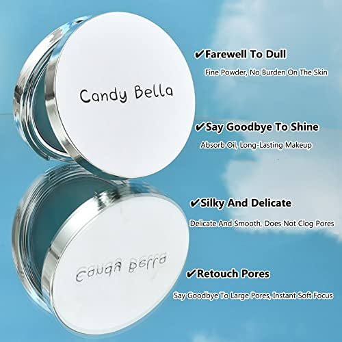 Oil Control Face Pressed Powder – Jelly Pressed Powder for Flawless Matte Finish, Lightweight & Long Lasting - görsel 8
