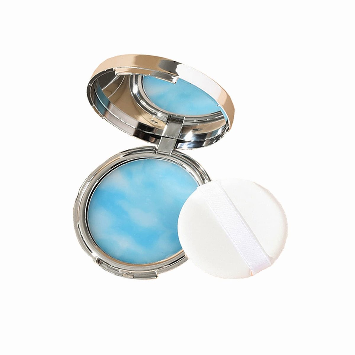 Oil Control Face Pressed Powder – Jelly Pressed Powder for Flawless Matte Finish, Lightweight & Long Lasting - görsel 1