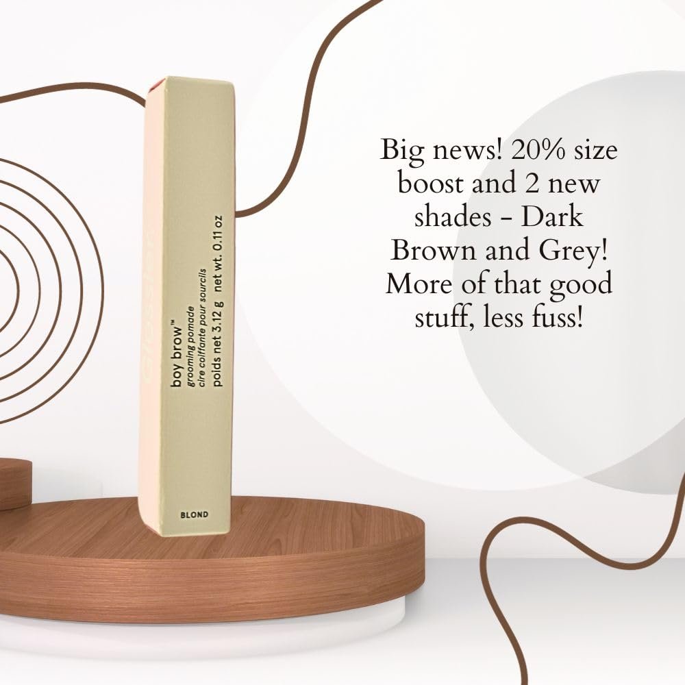 Glossier Boy Brow Volumizing Eyebrow Gel-Pomade - Blond - Light-Medium Blond Avelisse