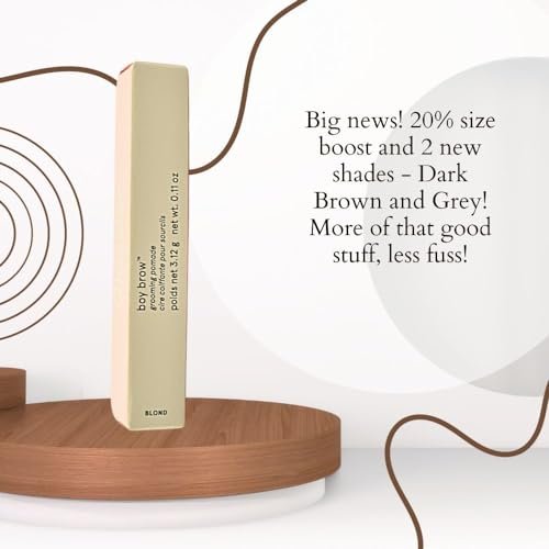 Glossier Boy Brow Volumizing Eyebrow Gel-Pomade - Blond - Light-Medium Blond Avelisse
