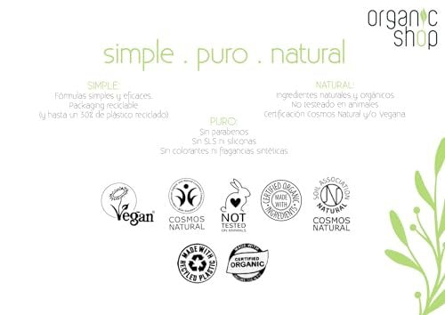 Organic Shop Watermelon & Peach Hydrating Exfoliating Body Scrub – 100% Vegan & Organic Daily Exfoliant for Body, Face, Hands & Feet, 250ml - görsel 8