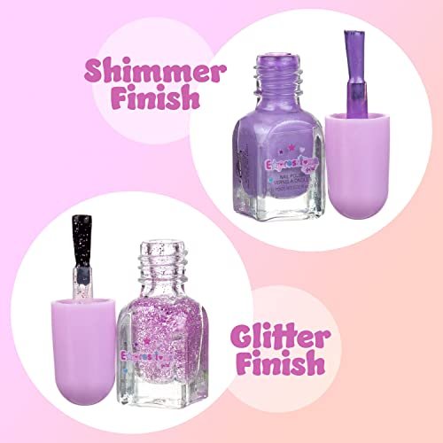EXPRESSIONS 24-Piece Scented Nail Polish Value Pack – Non-Toxic, Water-Based Manicure & Pedicure Set for Girls Avelisse
