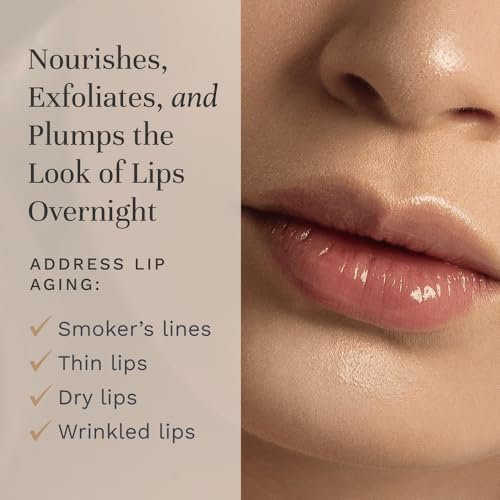 City Lips Night Oil - Overnight Lip Plumping & Hydrating Treatment with Hyaluronic Acid & Plant Extracts Avelisse
