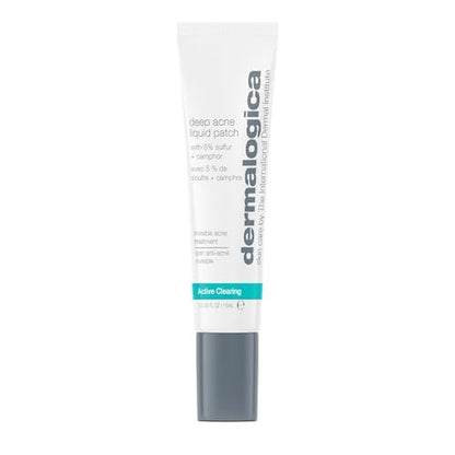 Dermalogica Deep Acne Liquid Patch – Sulfur Acne Treatment with Niacinamide, Invisible Spot Treatment for Blemish-Prone Skin (0.5 fl oz) Avelisse