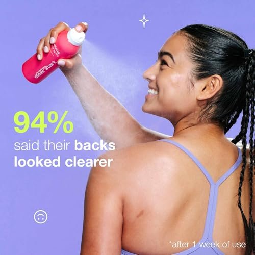 Dermalogica Clear Start Clarifying Bacne Spray - Back Acne Treatment with Salicylic Acid, Witch Hazel, Tea Tree Oil, 6 fl oz Avelisse