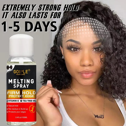 WOZUTUNT Hair Extension Adhesive Spray Kit – Lace Front Wig & Closure Glue, No Melt Formula for Wigs & Extensions Avelisse