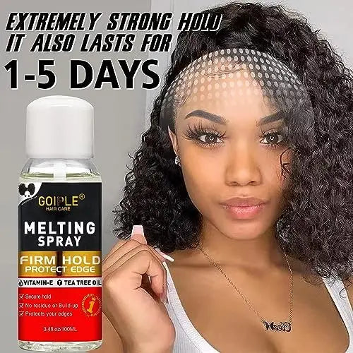 WOZUTUNT Hair Extension Adhesive Spray Kit – Lace Front Wig & Closure Glue, No Melt Formula for Wigs & Extensions Avelisse