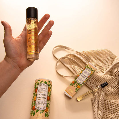 Panier des Sens Orange Blossom Eau de Toilette Roll-On - Sweet & Floral Mini Perfume for Women, Light Travel Size 0.3 Fl Oz Avelisse