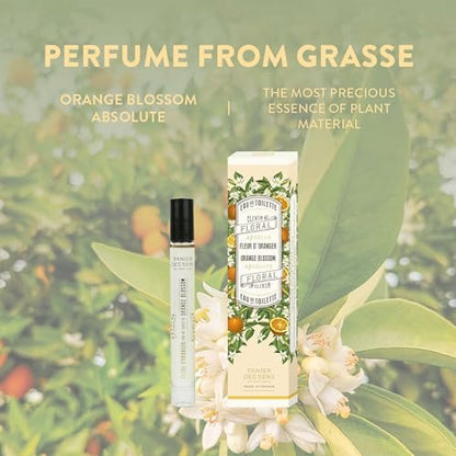 Panier des Sens Orange Blossom Eau de Toilette Roll-On - Sweet & Floral Mini Perfume for Women, Light Travel Size 0.3 Fl Oz Avelisse