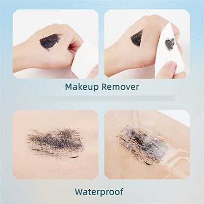 Ultra Fine Waterproof Mascara for Fine Short Eyelashes – Lengthening & Thickening, Catches Tiny Lashes (1 Pack, Black)