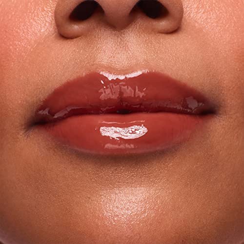 stila Plumping Lip Glaze - Cinnamon - High-Shine Lip Gloss with Plumping Effect - görsel 10