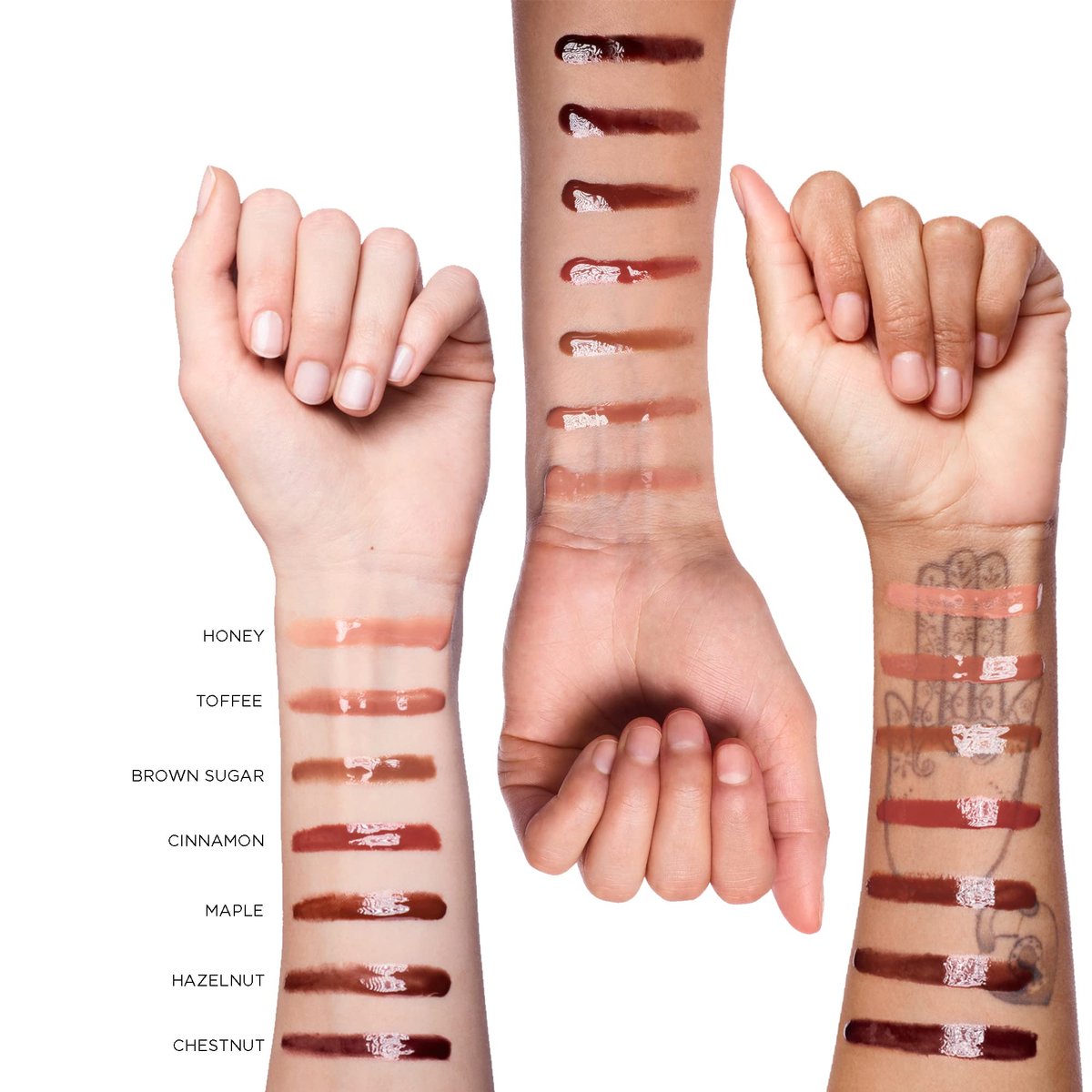 stila Plumping Lip Glaze - Cinnamon - High-Shine Lip Gloss with Plumping Effect - görsel 11