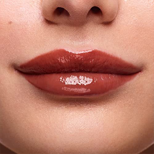 stila Plumping Lip Glaze - Cinnamon - High-Shine Lip Gloss with Plumping Effect - görsel 6