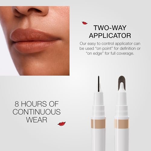 stila Calligraphy Lip Stain - Long-Lasting, Moisturizing, Transfer-Proof Lip Tint - Hillary - görsel 8