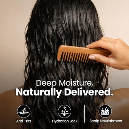 Elixir by Cocó March Hair Growth Conditioner for Women – Plant-Based, Paraben-Free, Anti-Frizz Deep Conditioner for Fuller, Stronger Hair, Curly Hair Friendly, 16.9 fl oz (500 ml) Avelisse