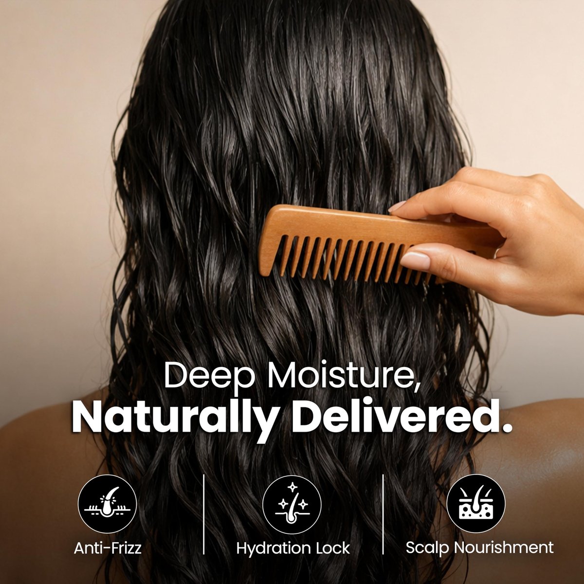 Elixir by Cocó March Hair Growth Conditioner for Women – Plant-Based, Paraben-Free, Anti-Frizz Deep Conditioner for Fuller, Stronger Hair, Curly Hair Friendly, 16.9 fl oz (500 ml) Avelisse