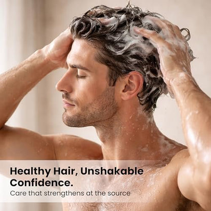 Elixir by Coco March Hair Growth Shampoo - Strengthening Plant-Based Formula for Thicker Fuller Hair - Chemical-Free for Men and Women - 16.9 fl oz Avelisse