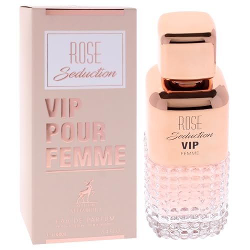 Lattafa Maison Alhambra Rose Seduction Vip for Women - 3.4 oz EDP Spray Avelisse