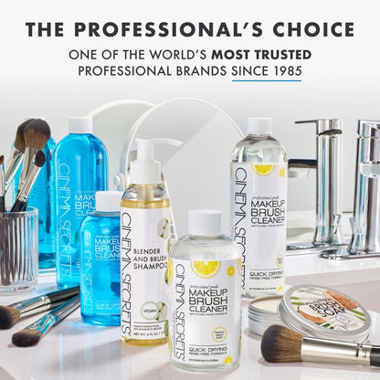 Cinema Secrets Original Makeup Brush Cleaner Spray - Professional Quick-Drying Formula, 2 fl oz Avelisse