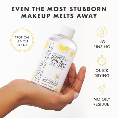 Cinema Secrets Original Makeup Brush Cleaner Spray - Professional Quick-Drying Formula, 2 fl oz Avelisse