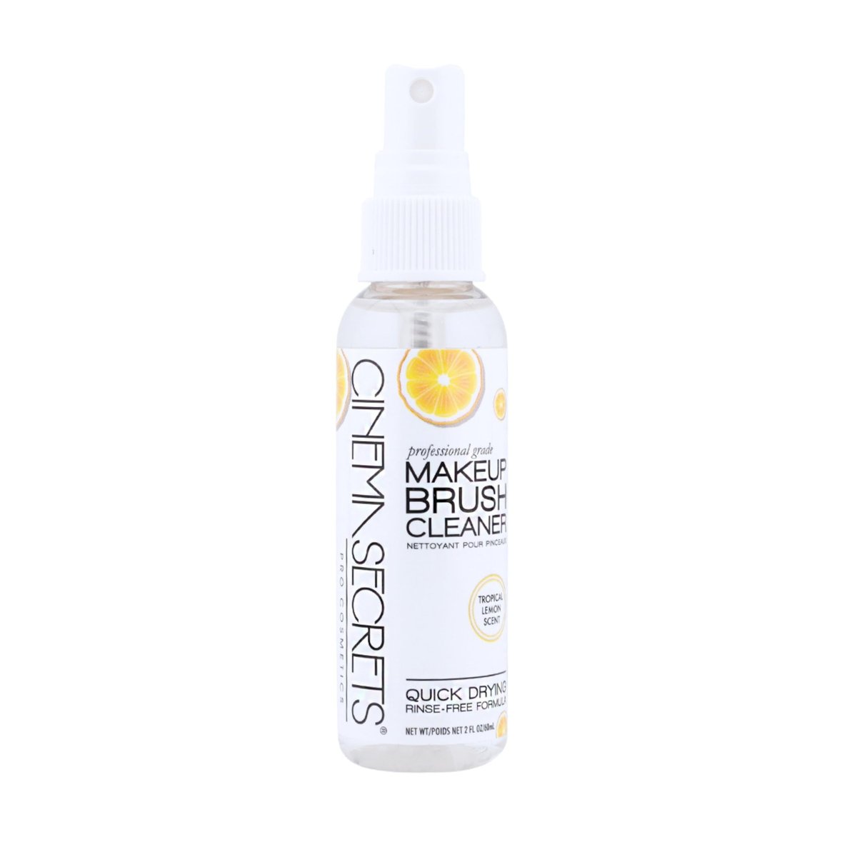 Cinema Secrets Original Makeup Brush Cleaner Spray - Professional Quick-Drying Formula, 2 fl oz Avelisse