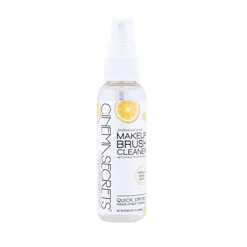 Cinema Secrets Original Makeup Brush Cleaner Spray - Professional Quick-Drying Formula, 2 fl oz Avelisse
