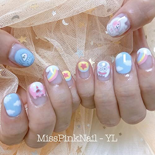 40-Color Gel Palette Painting Gel for Nail Art – Individual Squares, UV LED, DIY Nail Design Avelisse