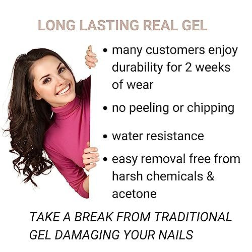 Alice & Bella Semi-Cured Gel Pedicure Strips (Bella's Fave) - 36-Piece Toenail Wraps Kit | UV Light Required | Long-Lasting Salon-Quality Pedicure at Home - görsel 12
