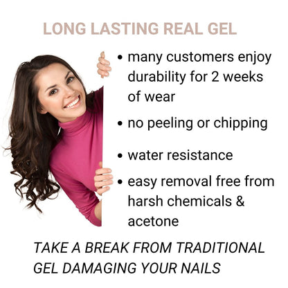 Alice & Bella Semi-Cured Gel Pedicure Strips (Bella's Fave) - 36-Piece Toenail Wraps Kit | UV Light Required | Long-Lasting Salon-Quality Pedicure at Home
