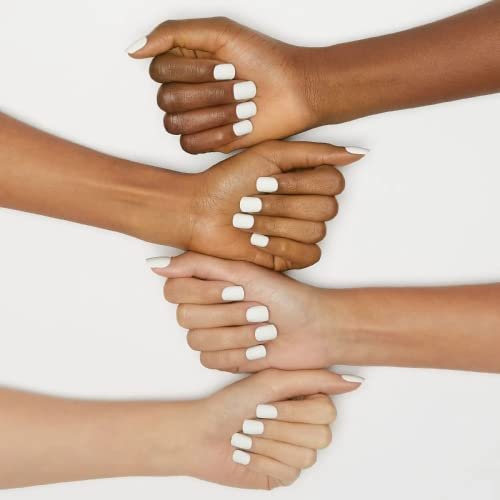 KISS imPRESS Color Press-On Manicure Fake Nails - Brie, Short Length, Matte Solid Color, 30 Nails + Prep Pad & Tools - görsel 10