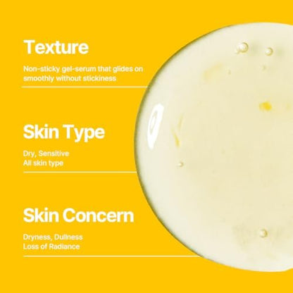 FARMSTAY Citrus Yuja Vitalizing Serum – Vitamin C & Niacinamide Brightening Serum for Dry and Sensitive Skin, Moisturizing Korean Skincare for Women and Men, 3.38 fl oz