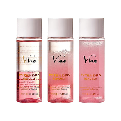 i•ENVY Extended DIY Eyelash Extension Cluster Remover with Natural Rosewater Gentle Soothing Nourishing Cleanser Avelisse