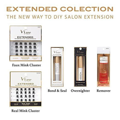 i•ENVY Extended DIY Eyelash Extension Cluster Remover with Natural Rosewater Gentle Soothing Nourishing Cleanser Avelisse