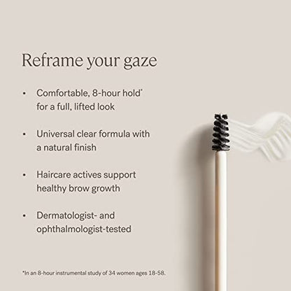 ILIA In Frame Brow Gel - Universal Clear | Lightweight, Long-Lasting, Flake-Resistant Hold for Full, Lifted Brows | Non-Toxic, Vegan, Cruelty-Free Clean Makeup Avelisse