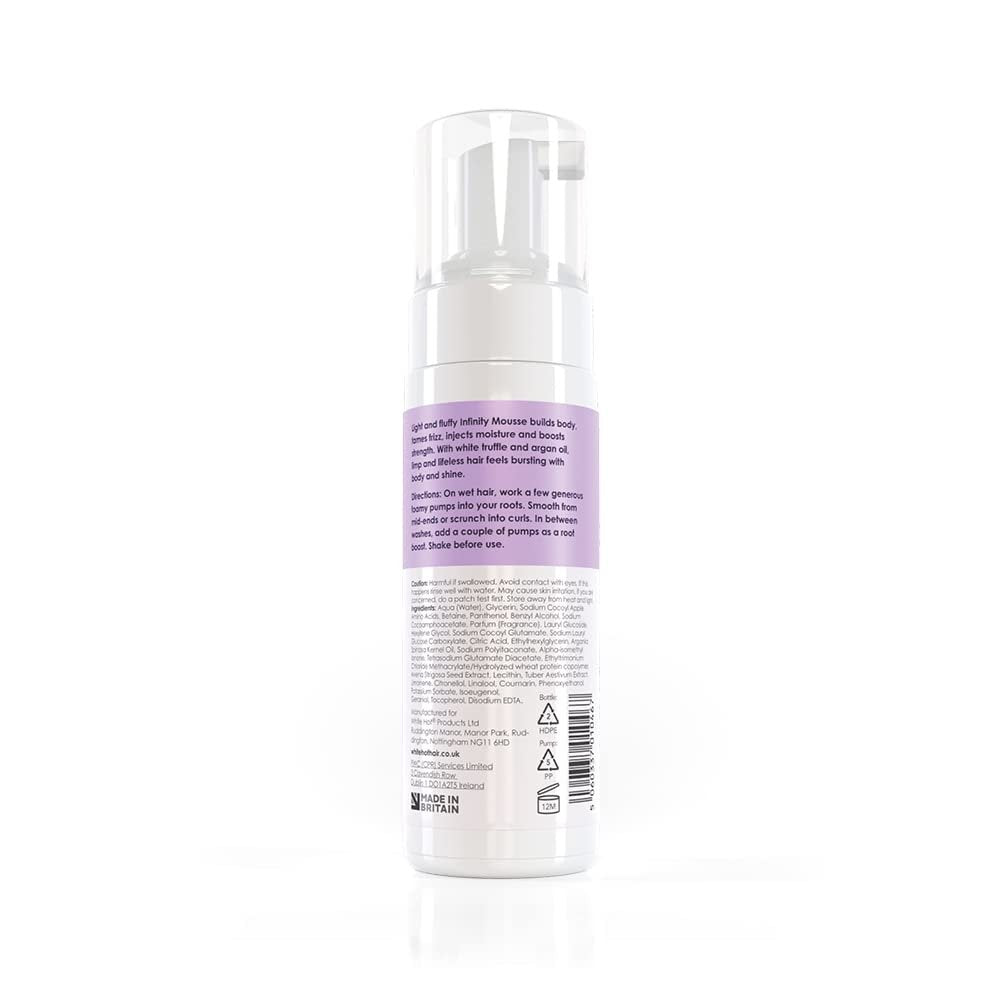White Hot Infinity Mousse - Volumizing Hair Mousse for Salon-Worthy Style, 150ml - görsel 5