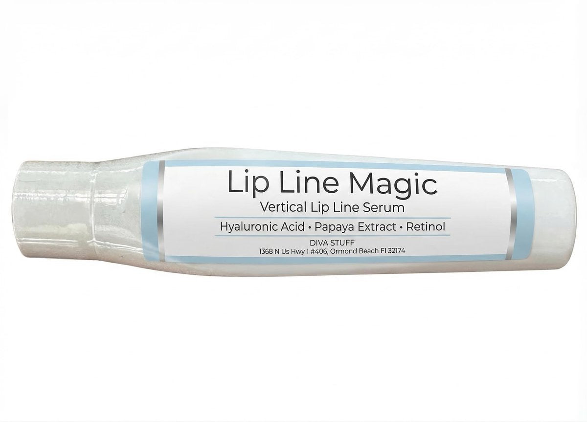 Lip Line Serum For Lines Above the Lips, Max Strength, With Hyaluronic Acid, Papaya Extract and Retinol Avelisse