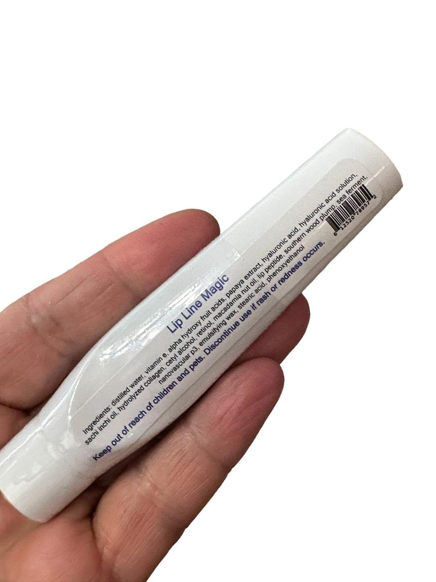 Lip Line Serum For Lines Above the Lips, Max Strength, With Hyaluronic Acid, Papaya Extract and Retinol Avelisse