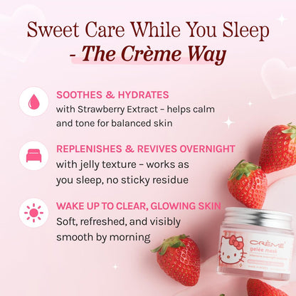 The Crème Shop Hello Kitty Klean Beauty™ Gelée Mask – 8.47 Fl Oz
