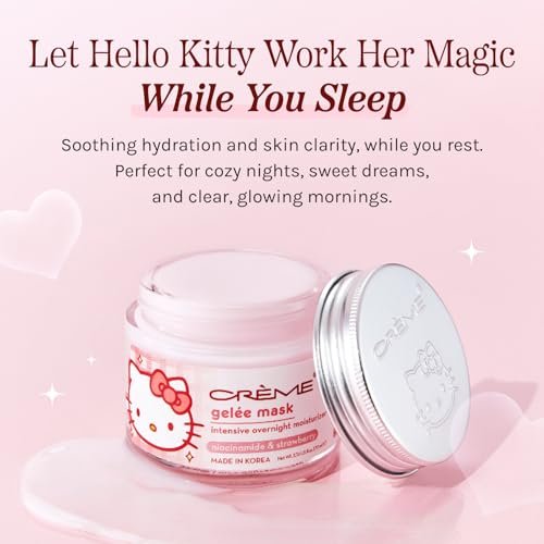 The Crème Shop Hello Kitty Klean Beauty™ Gelée Mask – 8.47 Fl Oz - görsel 4