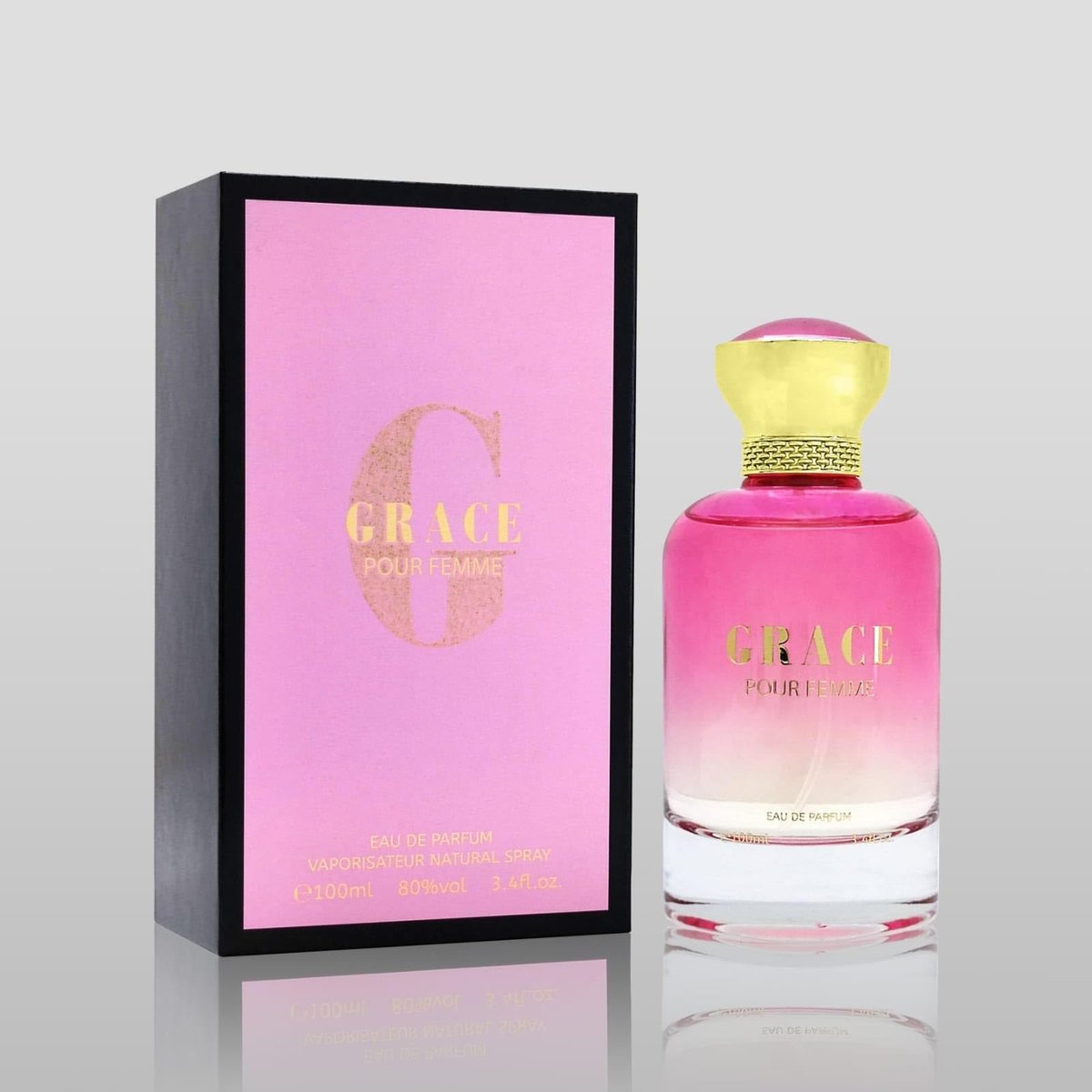 Bharara Beauty Grace Pour Femme Eau De Parfum 100 ml | Elegant Pink Fragrance - görsel 3